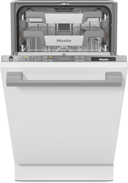 Miele G 5790 SCVi SL Vollintegrierter Geschirrspüler 45cm Edelstahl CleanSteel für optimale Trocknungsergebnisse dank AutoOpen-Trocknung.